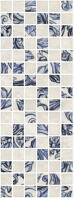 Декор Мозаика Площадь Испании Мозаичный MM15129B 15x40