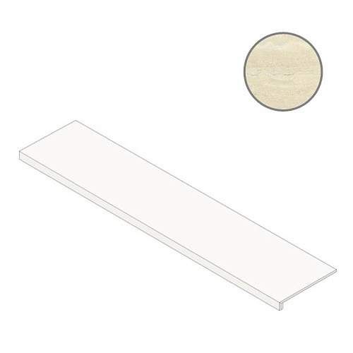 Ступень фронтальная Charme Advance Alabastro White Scal.160 Front Nat 620070002010 33x160