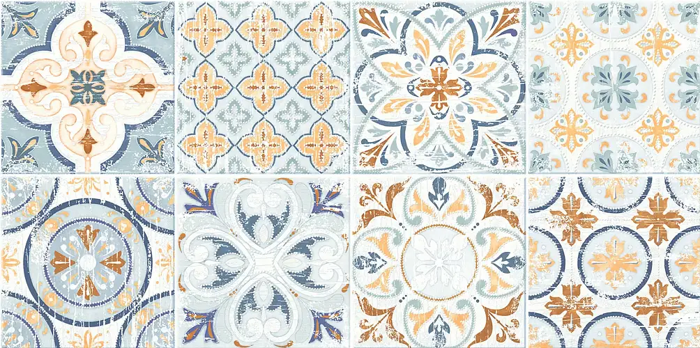 Portland Mix WT9POT55 Матовая Рельефная 24,9x50