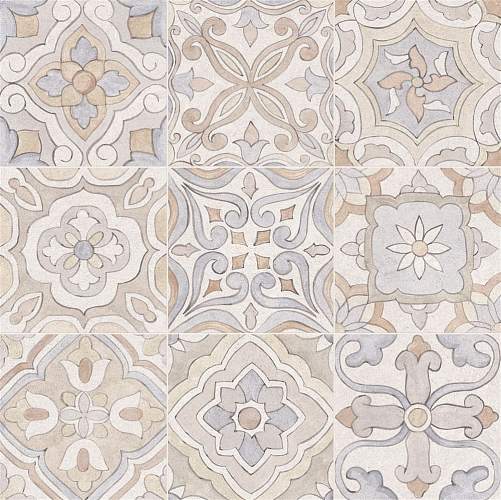 Декор Newcon Пэчворк Холодная Гамма 7РЕК (Микс 3) K947852R 60x60