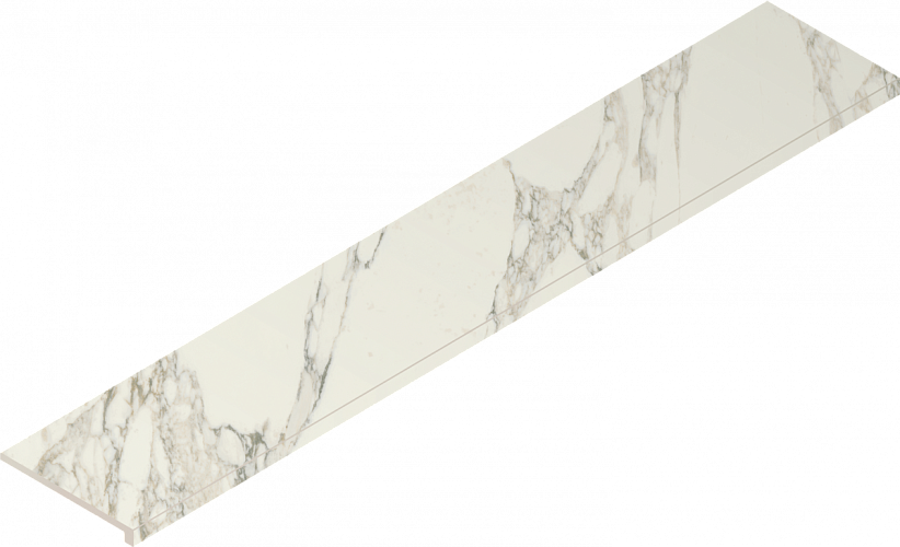 Ступень фронтальная Charme Deluxe Arabescato White Scal.160 Front Nat 620070001638 33x160