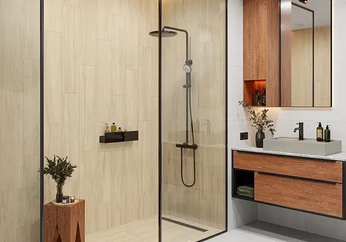 Grandwood Коричневый GFA2090GRW40R Матовый Керамогранит 20x90