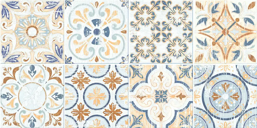 Portland Mix WT9POT55 Матовая Рельефная 24,9x50