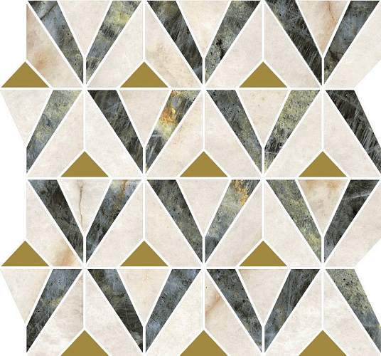 Декор-мозаика Stellaris Dark Mosaico Orpheus 600110000977 31,5x33,8