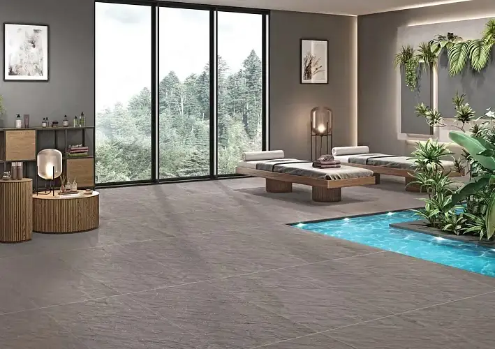 Nebula Grey Lap Carving N20563 Керамогранит 60x120