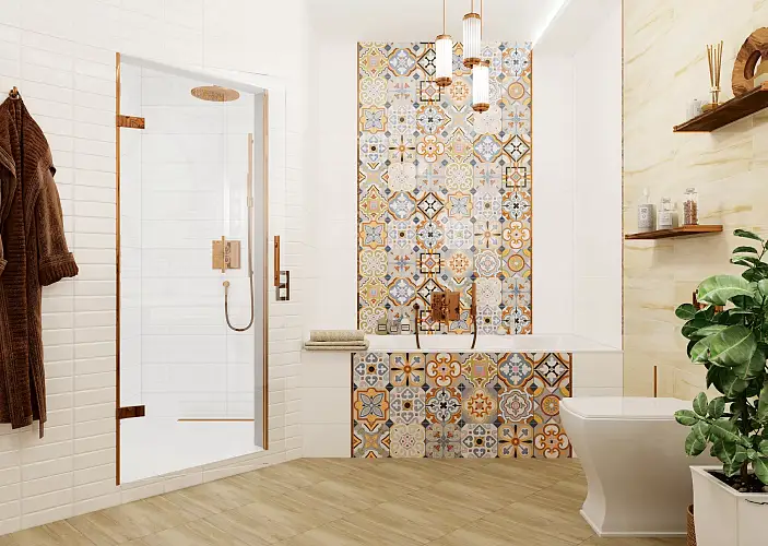 Sanders Maple WT11SND08 Глянцевая Рельефная 20x60