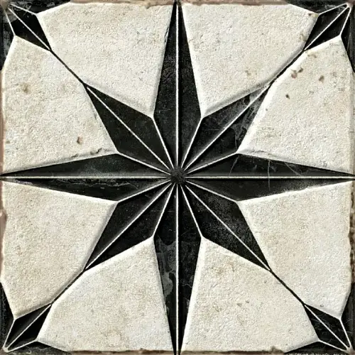 FS Starlight Black LT 40465 Матовый Рельефный Керамогранит 22,3x22,3