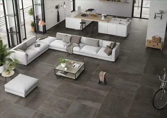 P.E.Acier White Mt Rect. 26416 100x100