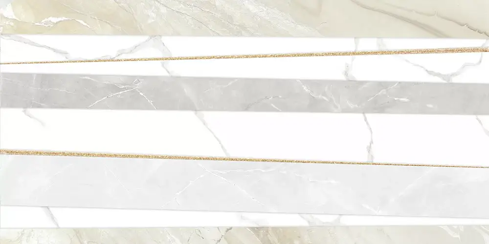 Декор Bayron Gold DW9BAO09 Глянцевая 25x50