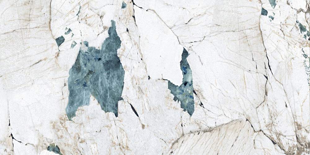 Crackstone Aqua Бирюзовый Лаппатированный Керамогранит 60x120