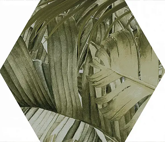 Hex.Vegetal Trend Green Керамогранит 25,8x29