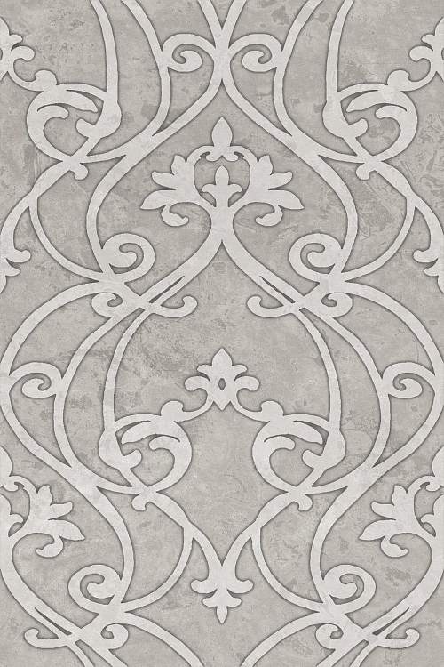 Декор Ферони OS\B260\8348 Серый Матовый 20x30