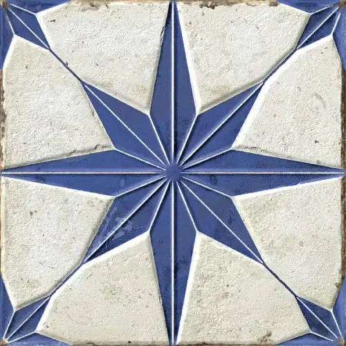 FS Starlight Blue LT 40466 Матовый Рельефный Керамогранит 22,3x22,3