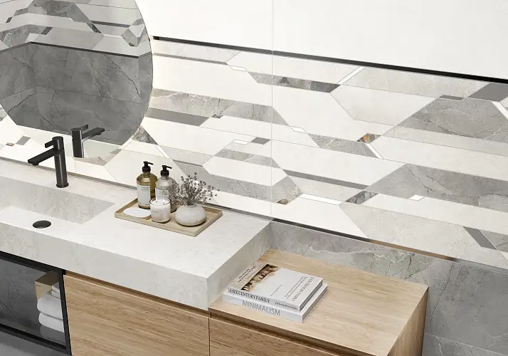 Anturin Многоцветная Геометрия 2 TWU3090ATU27R Матовая 30x90