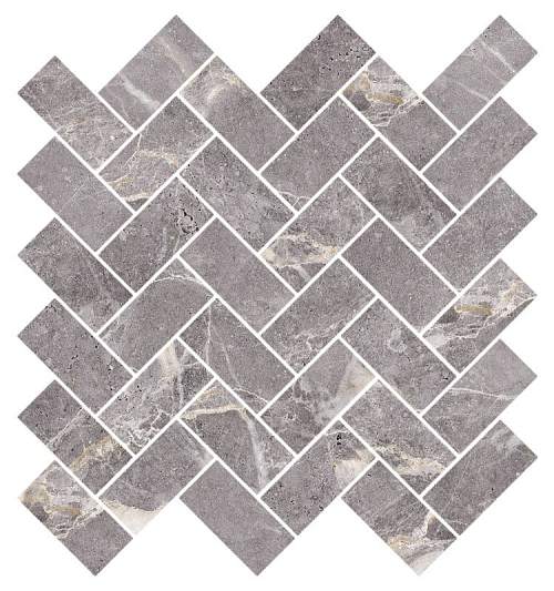 Мозаика Marble Trend K-1006/LR Серая 24x24
