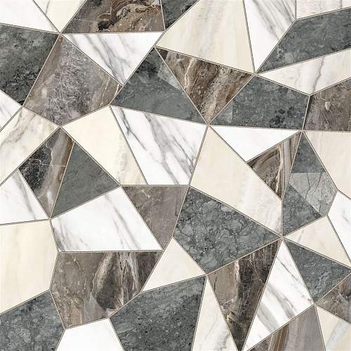 Marble Set Декор "Микс Терраццо" Лаппато Ректификат K951370LPR01VTE0 Керамогранит 60x60