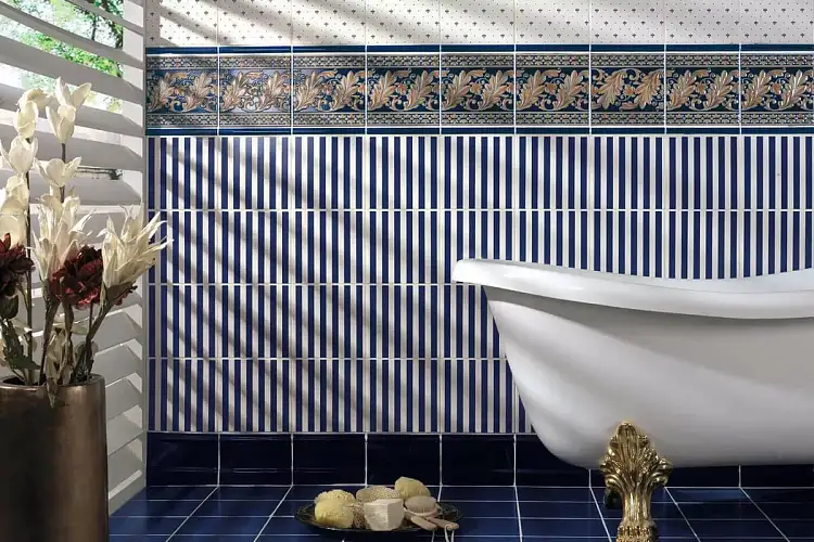 Бордюр Torello Cobalto 2x20