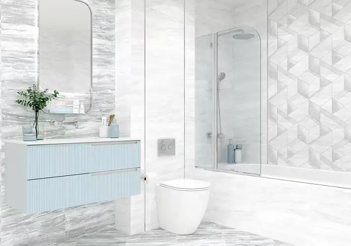 Панно Interni Silver S/2 (из 3-х плиток) SW9INR15 Глянцевая 50x50