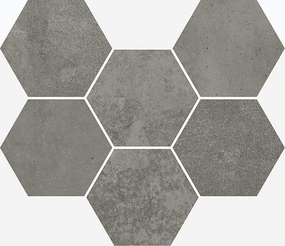 Мозаика Terraviva Dark Hexagon Nat 620110000110 25x29
