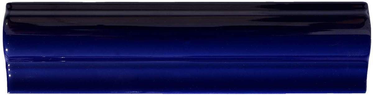 Бордюр Moldura Antigua Cobalto Brillo 5x20