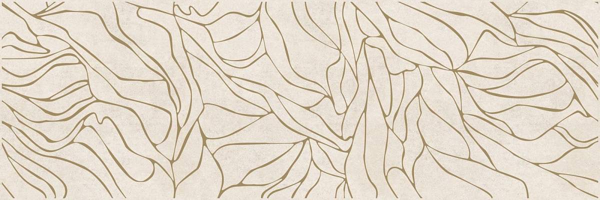 Декор Organic Нити Бежевый OR2U012DT 25x75