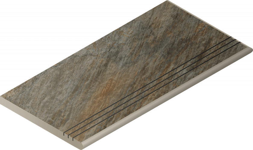 Ступень Magnetique Dark Gradino Round Grip Dx Закругл Правая 620040000026 30x60