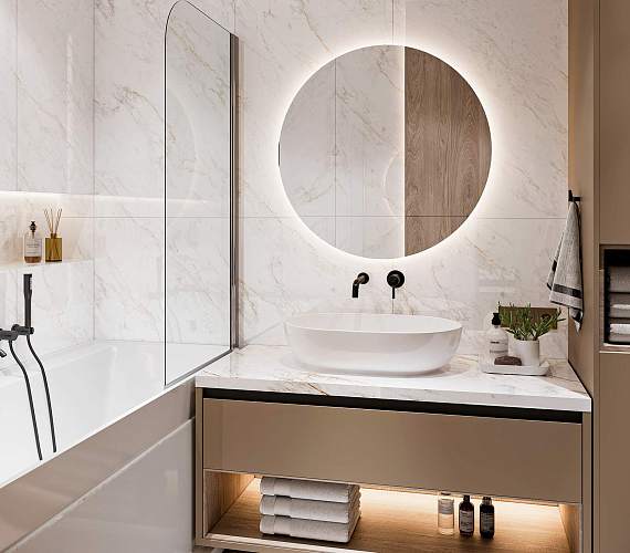 River Flow Endless Glossy MVL5500P Полированный Керамогранит 60x120