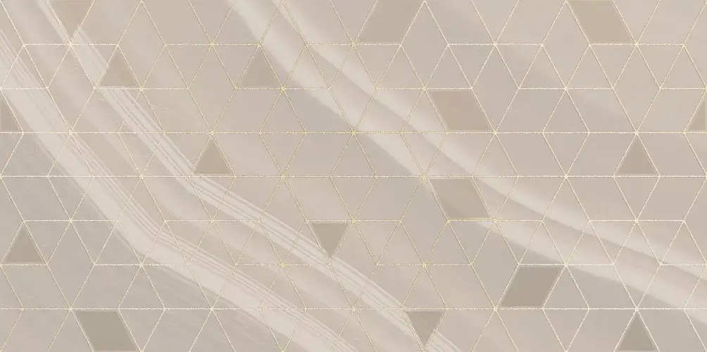 Декор Resort Dark Gold DW9RES21 Глянцевая 24,9x50