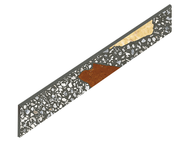 Плинтус Палладио Блэк / Palladio Black 7,2X60