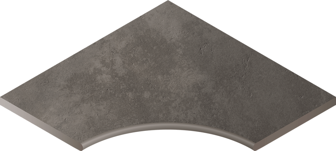 Бортик угловой Millennium X2 Black Svasato Ang.Round30 Nat Закруг 620090000751 60x60