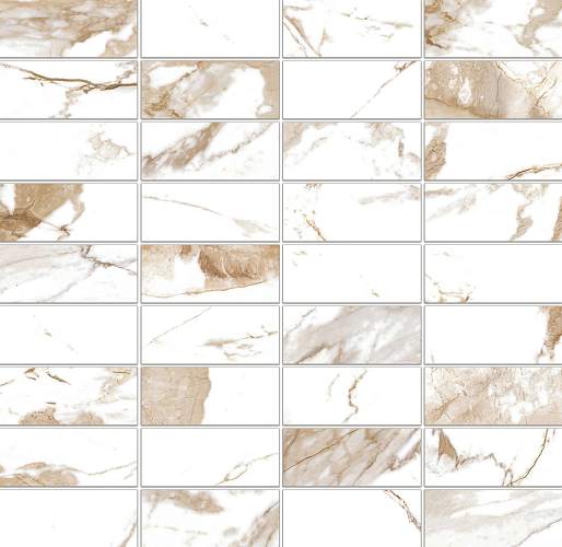 Мозаика Wild Chic Белая 30x30