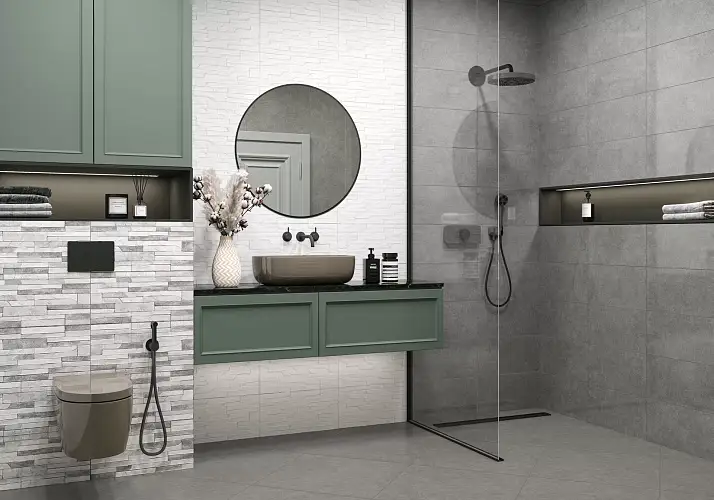 Discover Серый TWU2550DCV04 Матовая 24,9x50