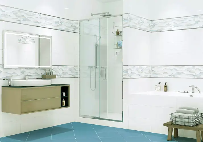 Manhattan Bridge Gray WT9BRI15 Глянцевая Рельефная 24,9x50