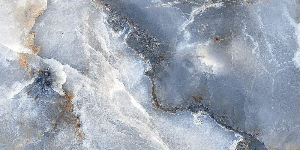 Honey Onyx Blue Polished Керамогранит 60x120