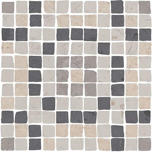 Декор Мозаика Про Лаймстоун Спакко 1 Мозаичный Матовый MBS007 20x20