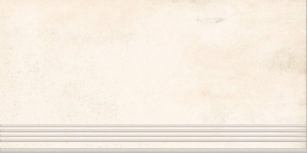Ступень Beton Бежевый G-1101/MR/st01 Матовая 29,4x60