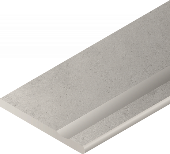 Бортик Millennium X2 Silver Svasato Round Dx Nat Закруг с выемкой 620090000736 30x60