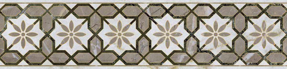 Бордюр Серенада 5 VT\A575\11000R Глянцевый Обрезной 7,2x30