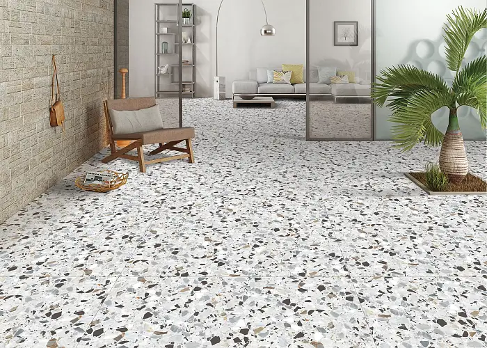 Terrazzo White Creative NTTVL99847D Матовый Керамогранит 60x120