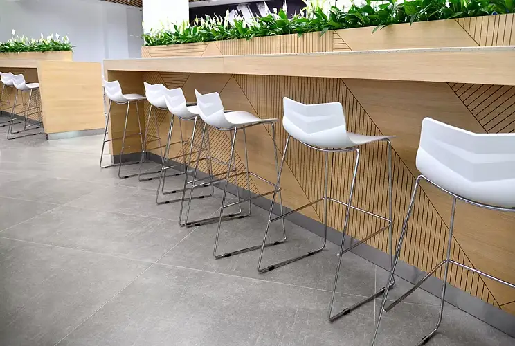 Граните Стоун Цемент Светло-бежевый SR Структур Рект Керамогранит 59,9x120