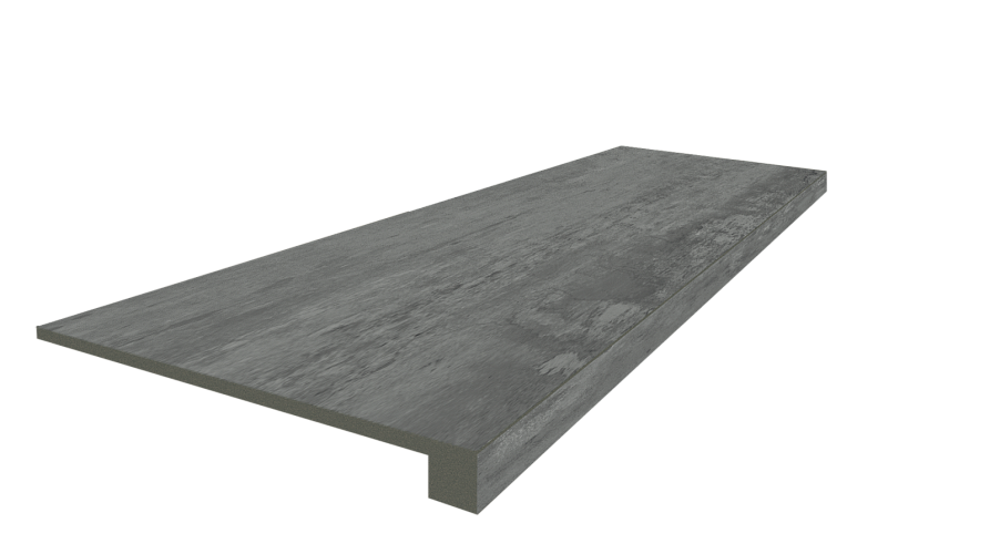 Ступень фронтальная Турин Грей / Torino Grey МУН 33x90
