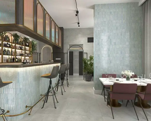 Kit-Kat Mosaic Water Glossy 188859 Керамогранит 11,5x23,1