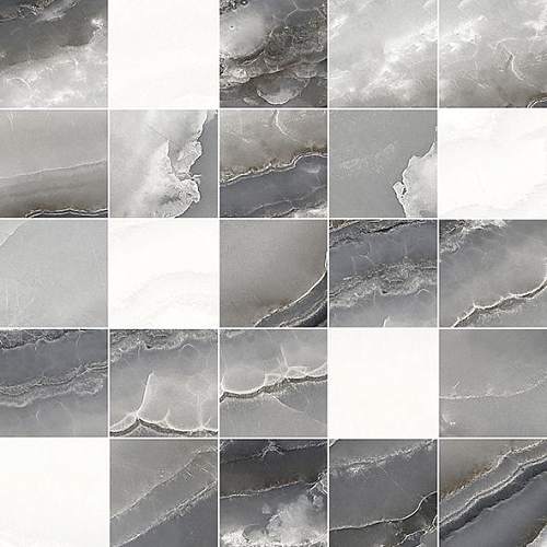 Мозаика Mania MM34102 Серая 25x25