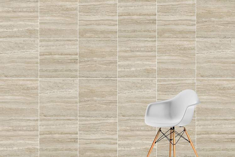 CityStone Травертин Линейный Матовый 8 мм R10A 7Рек K951840R Керамогранит 60x60