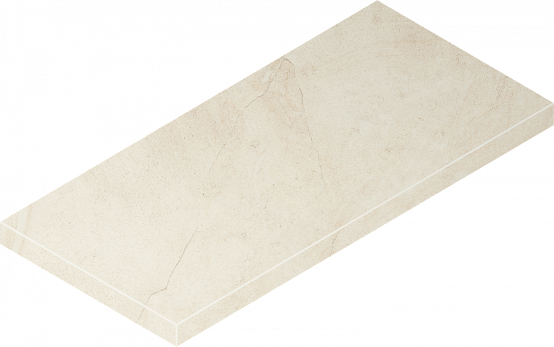 Ступень угловая левая Room Stone White 620070001223 33x60