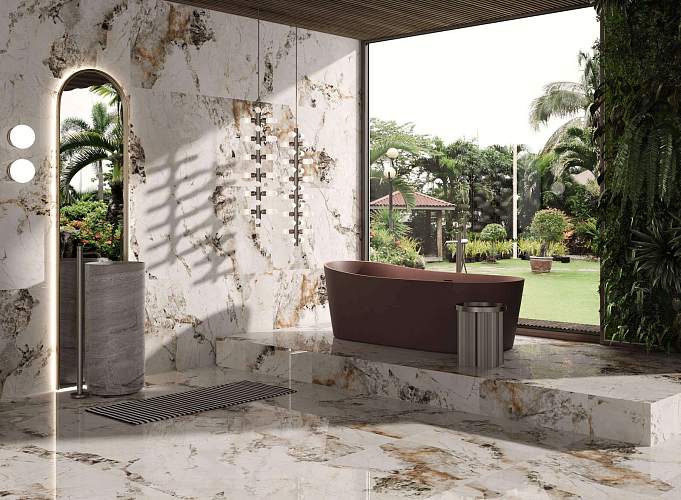 Marble Pandora White 1032 Керамогранит 120x60