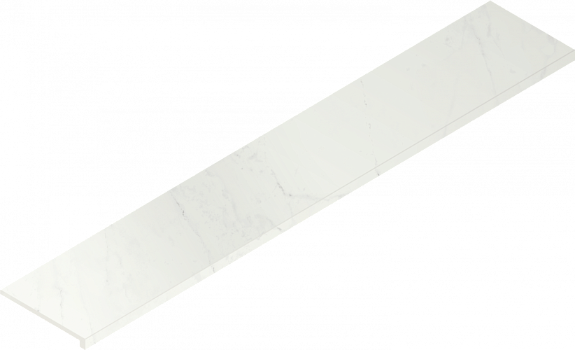 Ступень фронтальная Charme Deluxe Bianco Michelangelo Scal.160 Front Nat 620070001637 33x160