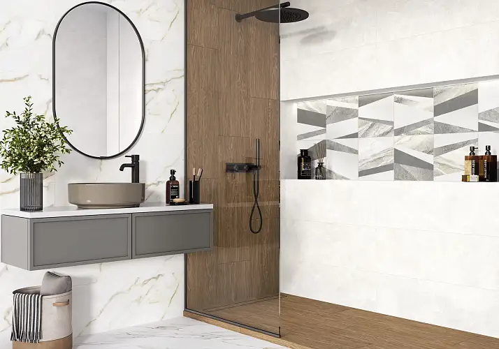 Anturin Многоцветная Геометрия 2 TWU3090ATU27R Матовая 30x90