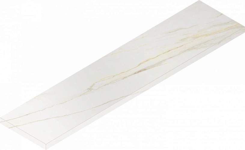 Ступень угловая левая Stellaris Carrara Ivory Scalino Ang Sx 620070002607 33x120