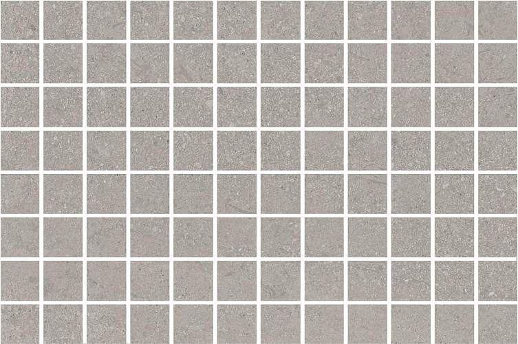 Декор Мозаика Матрикс Мозаичный Серый 20x30